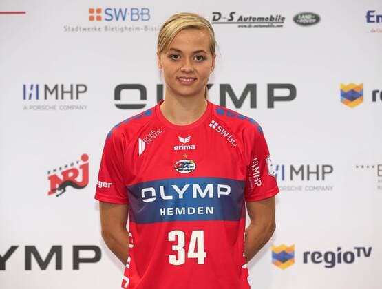 17 07 2018 Germany Ludwigsburg Handball Bundesliga Women Season 2018 2019 SG BBM Bietigheim Portrait Portraits Kim Braun