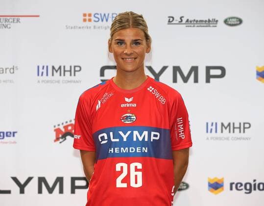 17 07 2018 Germany Ludwigsburg Handball Bundesliga Women Season 2018 2019 SG BBM Bietigheim Portrait Portraits Angela Malestein