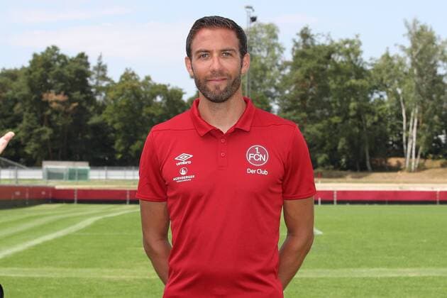 16 07 2018 1 FC Nuremberg Nuernberg FCN Club 1 Football Bundesliga BL Season 2018 2019 Photo appointment Portrait date Portraittermin DaMa Boris Schommers Co Coach 1 FC Nürnberg FCN Single image Single portrait Portrait Portrait Headshot