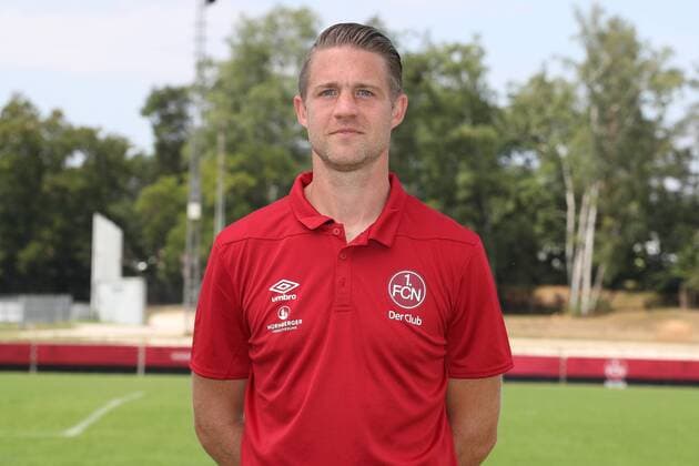 16 07 2018 1 FC Nuremberg Nuernberg FCN Club 1 Football Bundesliga BL Season 2018 2019 Photo appointment Portrait date Portraittermin DaMa Martin Scharrer Goalkeeping coach 1 FC Nürnberg FCN Single image Single portrait Portrait Portrait Headshot
