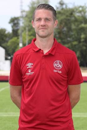 16 07 2018 1 FC Nuremberg Nuernberg FCN Club 1 Football Bundesliga BL Season 2018 2019 Photo appointment Portrait date Portraittermin DaMa Martin Scharrer Goalkeeping coach 1 FC Nürnberg FCN Single image Single portrait Portrait Portrait Headshot