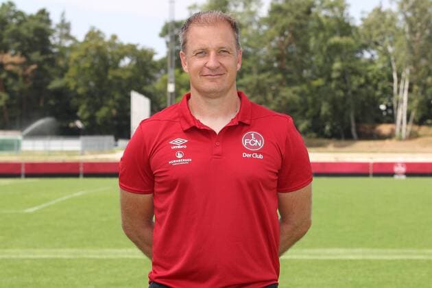 16 07 2018 1 FC Nuremberg Nuernberg FCN Club 1 Football Bundesliga BL Season 2018 2019 Photo appointment Portrait Date Portraittermin DaMa Florian Klausner Athletics and rehab Coach 1 FC Nürnberg FCN Single image Single portrait Portrait Portrait Headshot