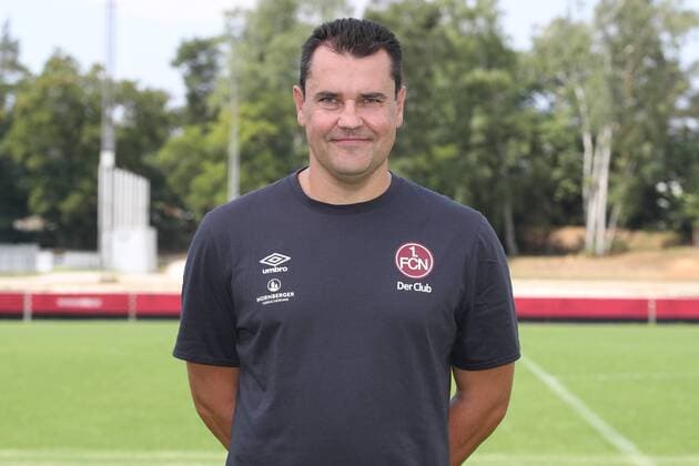16 07 2018 1 FC Nuremberg Nuernberg FCN Club 1 Football Bundesliga BL Season 2018 2019 Photo appointment Portrait date Portraittermin DaMa Gubov Milan Physiotherapist 1 FC Nürnberg FCN Single photo Single portrait Portrait Headshot