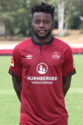 16 07 2018 1 FC Nuremberg Nuernberg FCN Club 1 Football Bundesliga BL Season 2018 2019 Photo appointment Portrait date Portraittermin DaMa Edgar Salli 7 1 FC Nürnberg FCN Single photo Single portrait Portrait Headshot
