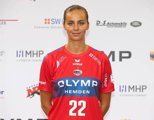 17 07 2018 Germany Ludwigsburg Handball Bundesliga Women Season 2018 2019 SG BBM Bietigheim Portraittermin Daniela Gustin
