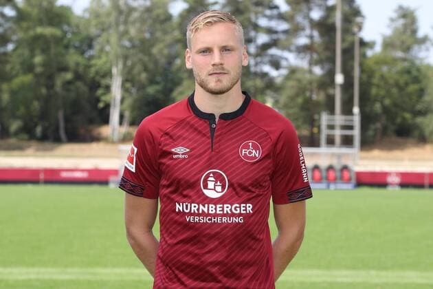 16 07 2018 1 FC Nuremberg Nuernberg FCN Club 1 Football Bundesliga BL Season 2018 2019 Photo appointment Portrait date Portraittermin DaMa Hanno Behrens 18 1 FC Nürnberg FCN Single photo Single portrait Portrait Headshot
