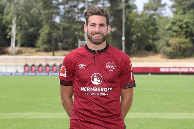 16 07 2018 1 FC Nuremberg Nuernberg FCN Club 1 Football Bundesliga BL Season 2018 2019 Photo appointment Portrait date Portraittermin DaMa Enrico Valentini 22 1 FC Nürnberg FCN Single photo Single portrait Portrait Headshot
