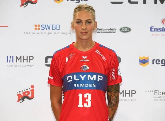 17 07 2018 Germany Ludwigsburg Handball Bundesliga Women Season 2018 2019 SG BBM Bietigheim Portrait portraits Luisa Schulze