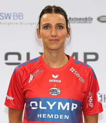 17 07 2018 Germany Ludwigsburg Handball Bundesliga Women Season 2018 2019 SG BBM Bietigheim Portraittermin Fie Woller