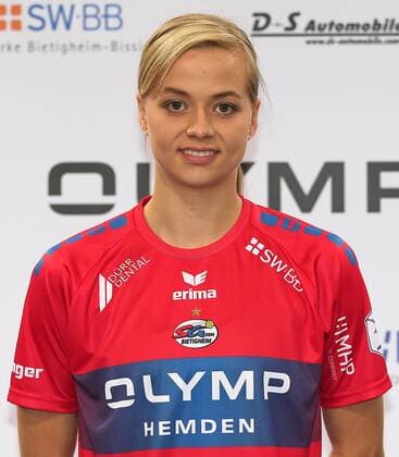 17 07 2018 Germany Ludwigsburg Handball Bundesliga Women Season 2018 2019 SG BBM Bietigheim Portrait Portraits Kim Braun