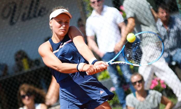 TENNIS - ITF Future Ladies VIENNA,AUSTRIA,17.JUL.18 - TENNIS - ITF Future Ladies. Image shows Mira Antonitsch (AUT). GEPAxpictures xPhilippxBrem