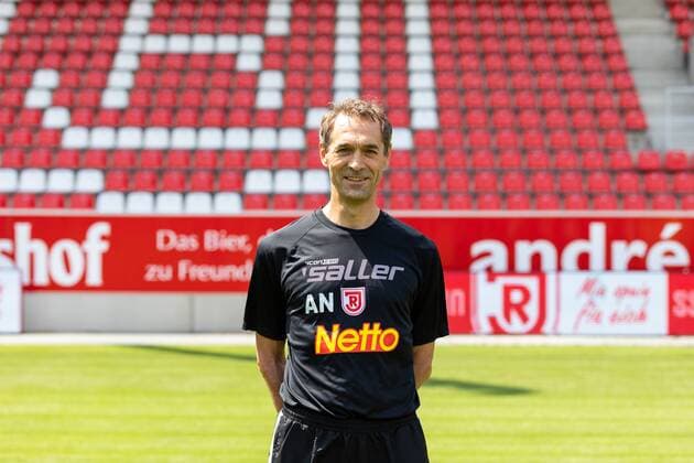 GER Soccer Men 2 BL Season 2018 2019 Portrait Date 17 07 2018 SSV Jahn Regensburg Dr Andreas Harlass Neuking SSV Jahn Regensburg 2 BL PortraÌttermin 2018 2019