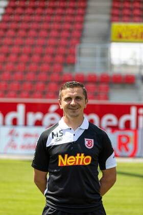 GER Soccer Men 2 BL Season 2018 2019 Portrait date 17 07 2018 SSV Jahn Regensburg Mersad Selimbegovic SSV Jahn Regensburg 2 BL PortraÌttermin 2018 2019
