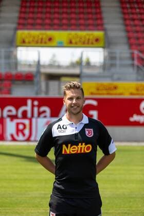 GER Soccer Men 2 BL Season 2018 2019 Portrait date 17 07 2018 SSV Jahn Regensburg Andreas Gehlen SSV Jahn Regensburg 2 BL PortraÌttermin 2018 2019