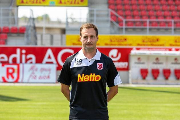 GER Soccer Men 2 BL Season 2018 2019 Portrait Date 17 07 2018 SSV Jahn Regensburg Kristian Barbuscak SSV Jahn Regensburg 2 BL PortraÌttermin 2018 2019