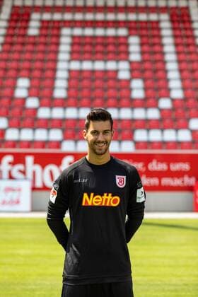 GER Soccer Men 2 BL Season 2018 2019 Portrait date 17 07 2018 SSV Jahn Regensburg Alexander Weidinger SSV Jahn Regensburg 2 BL PortraÌttermin 2018 2019