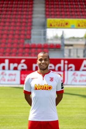 GER Soccer Men 2 BL Season 2018 2019 Portrait Date 17 07 2018 SSV Jahn Regensburg Jann George SSV Jahn Regensburg 2 BL PortraÌttermin 2018 2019