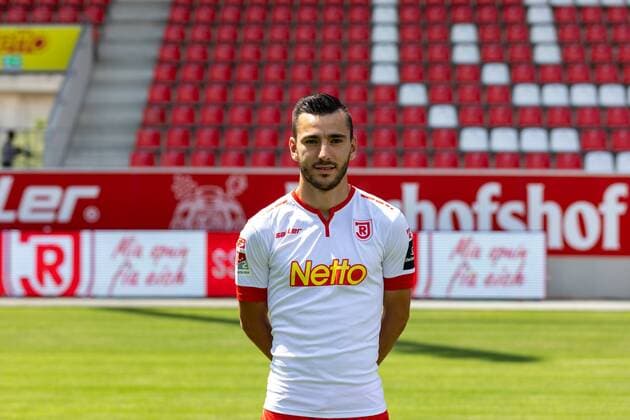GER Soccer Men 2 BL Season 2018 2019 Portrait date 17 07 2018 SSV Jahn Regensburg Sargis Adamyan SSV Jahn Regensburg 2 BL PortraÌttermin 2018 2019