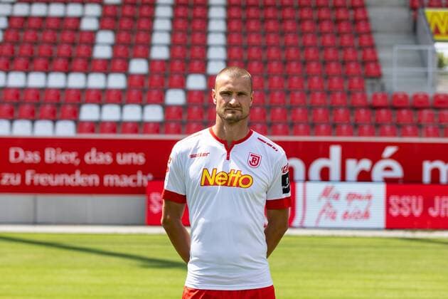 GER Soccer Men 2 BL Season 2018 2019 Portrait date 17 07 2018 SSV Jahn Regensburg Markus Palionis SSV Jahn Regensburg 2 BL PortraÌttermin 2018 2019
