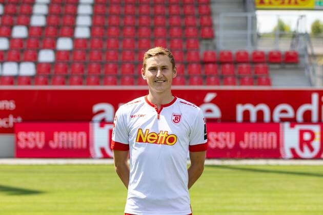 GER Soccer Men 2 BL Season 2018 2019 Portrait date 17 07 2018 SSV Jahn Regensburg Marc Lais SSV Jahn Regensburg 2 BL PortraÌttermin 2018 2019