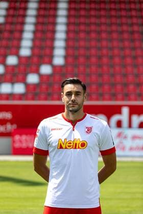GER Soccer Men 2 BL Season 2018 2019 Portrait date 17 07 2018 SSV Jahn Regensburg Hamadi Al Ghaddioui SSV Jahn Regensburg 2 BL PortraÌttermin 2018 2019