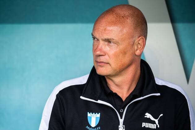 180717 Head coach Uwe Rösler or Malmö FF before the UEFA Champions League qualifying match between Malmö FF and Drita on July 17, 2018 in Malmö Photo Ludvig Thunman BILDBYRAN code LT 35506  Copyright: LUDVIGxTHUNMAN BB180717LT009