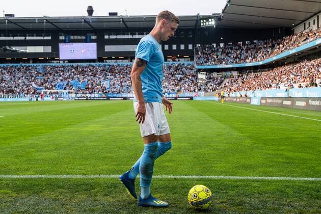 180717 Sören Rieks of Malmö FF during the UEFA Champions League qualifying match between Malmö FF and Drita on July 17, 2018 in Malmö Photo Ludvig Thunman BILDBYRAN code LT 35506  Copyright: LUDVIGxTHUNMAN BB180717LT026
