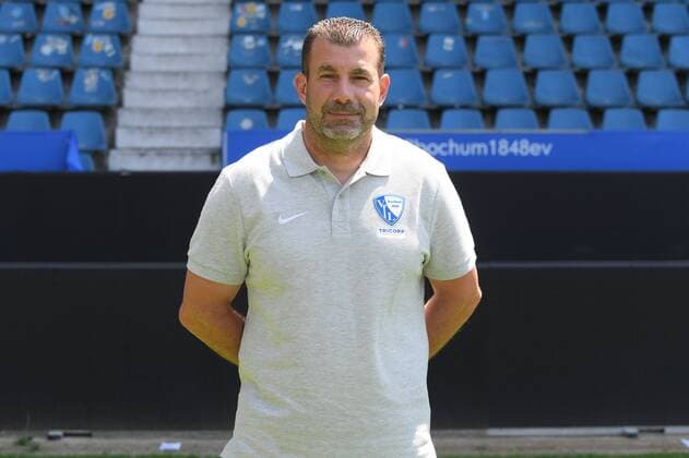 Goalkeeping coach Peter Greiber VfL Bochum 2 BL Portrait date 2018 2019 Team2