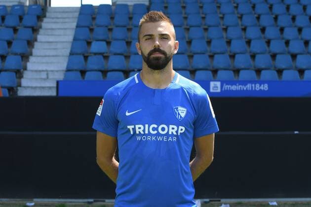 Lukas Hinterseer VfL Bochum 2 BL Portrait date 2018 2019 Team2