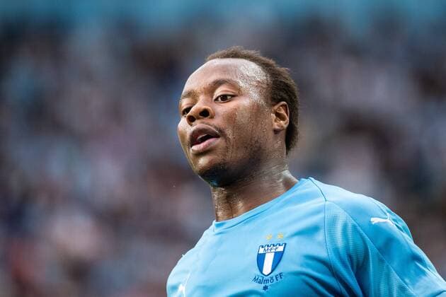 180717 Carlos Strandberg or Malmö FF during the UEFA Champions League qualifying match between Malmö FF and Drita on July 17, 2018 in Malmö Photo Ludvig Thunman BILDBYRAN code LT 35506  Copyright: LUDVIGxTHUNMAN BB180717LT037