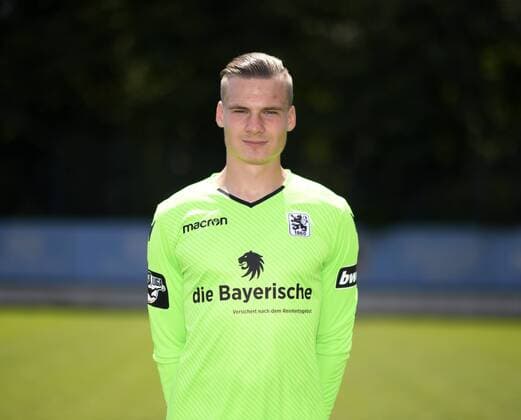 Goalkeeper Tom Kretzschmar TSV 1860 Munich 3 League Portrait Date 2018 2019