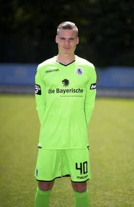 Goalkeeper Tom Kretzschmar TSV 1860 Munich 3 League Portrait Date 2018 2019