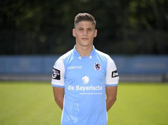 Leon Klassen TSV 1860 Munich 3 League Portrait Date 2018 2019