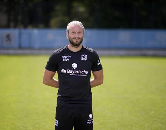 Physiotherapist Nick Wurian TSV 1860 Munich 3 League Portrait Date 2018 2019