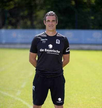 Goalkeeping coach Harald Huber TSV 1860 Munich 3 League Portrait date 2018 2019