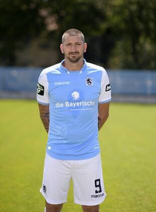 Sascha Mölders TSV 1860 Munich 3 League Portrait Date 2018 2019