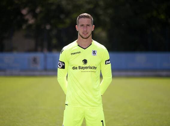 Goalkeeper Marco Hiller TSV 1860 Munich 3 League Portrait Date 2018 2019
