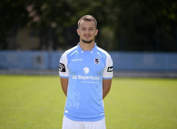 Eric Weeger TSV 1860 Munich 3 League Portrait Date 2018 2019