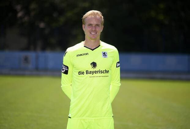 Goalkeeper Hendrik Bonmann TSV 1860 Munich 3 League Portrait Date 2018 2019