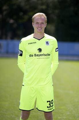 Goalkeeper Hendrik Bonmann TSV 1860 Munich 3 League Portrait Date 2018 2019