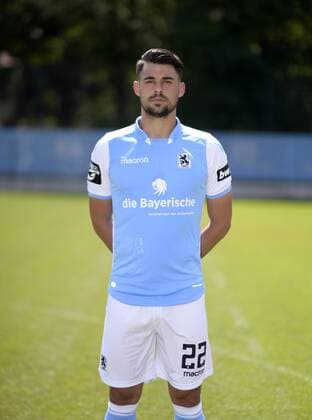 Aaron Berzel TSV 1860 Munich 3 League Portrait Date 2018 2019