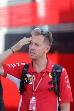 Photo4 LaPresse 19 07 2018 Hockenheimring, Germany Grand Prix Formula One Germany 2018 In the pic: Sebastian Vettel (GER) Scuderia Ferrari SF71H  Copyright: xPhoto4 LaPressex