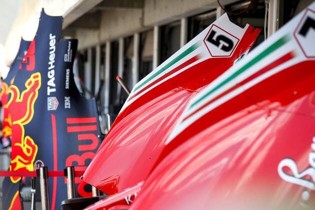 Motorsports: FIA Formula One World Championship WM Weltmeisterschaft 2018, Grand Prix of Germany, Technical detail Hockenheim Germany