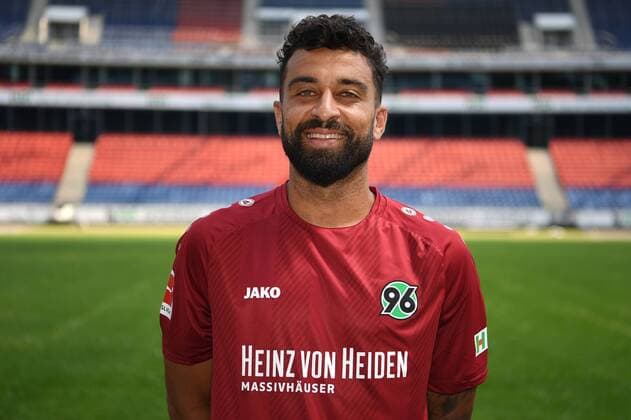 official photo session Portrait date Hannover 96 Felipe Hannover 96 1 BL Portrait date 2018 2019 nordphotoxJaspersen nph00001