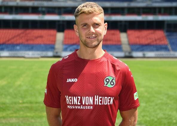 official photo opportunity Portrait Date Hannover 96 Niclas Füllkrug Hannover 96 1 BL Portrait Date 2018 2019 nordphotoxJaspersen nph00001