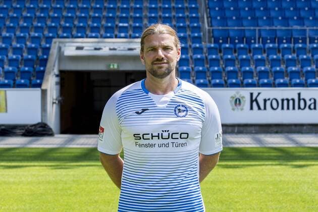 Michael Schweika DSC Arminia Bielefeld 2 BL Portrait Date 2018 2019 Copyright: xKirchner Inderliedx