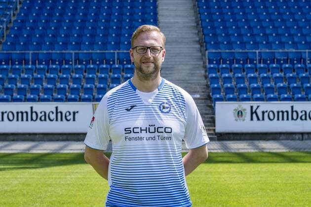 Dr Tim Niedergassel DSC Arminia Bielefeld 2 BL Portrait date 2018 2019 Copyright: xKirchner Inderliedx