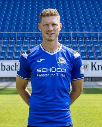 Fabian Klos DSC Arminia Bielefeld 2 BL Portrait date 2018 2019 Copyright: xKirchner Inderliedx