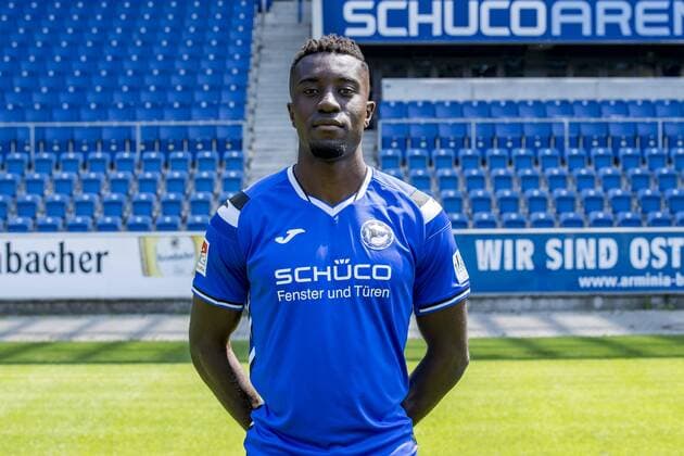 Prince Osei Owusu DSC Arminia Bielefeld 2 BL Portrait Date 2018 2019 Copyright: xKirchner Inderliedx