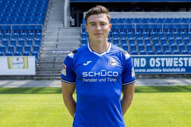 Nils Quaschner DSC Arminia Bielefeld 2 BL Portrait date 2018 2019 Copyright: xKirchner Inderliedx